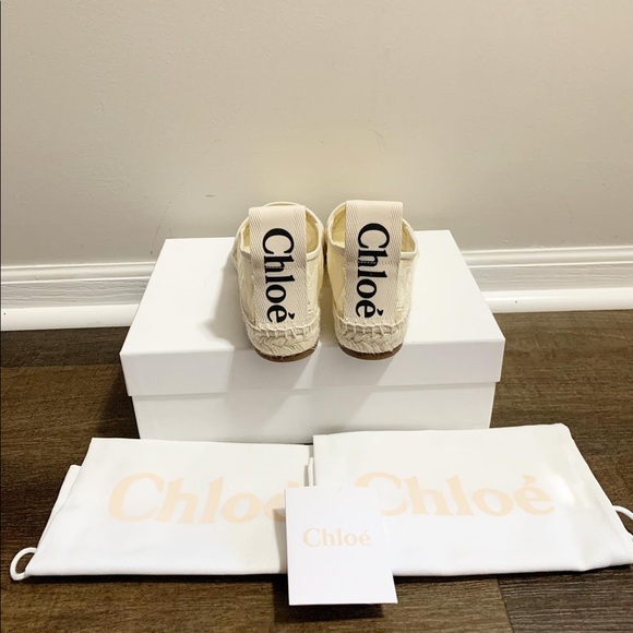 ✅SOLD✅NIB Chloe espadrilles 36 Mild Beige - Picture 3 of 5